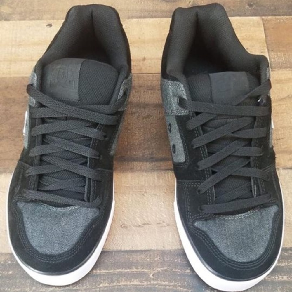 DC Pure SE Suede and Textile Skate Shoes Men's - Picture 4 of 7